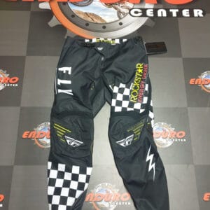 CALÇA FLY RACING MX KINETIC ROCKSTAR K120 EDT BLK/WHT