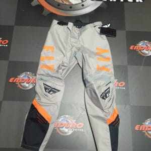 CALÇA FLY RACING F-16 GRY/BLK/ORGFLU