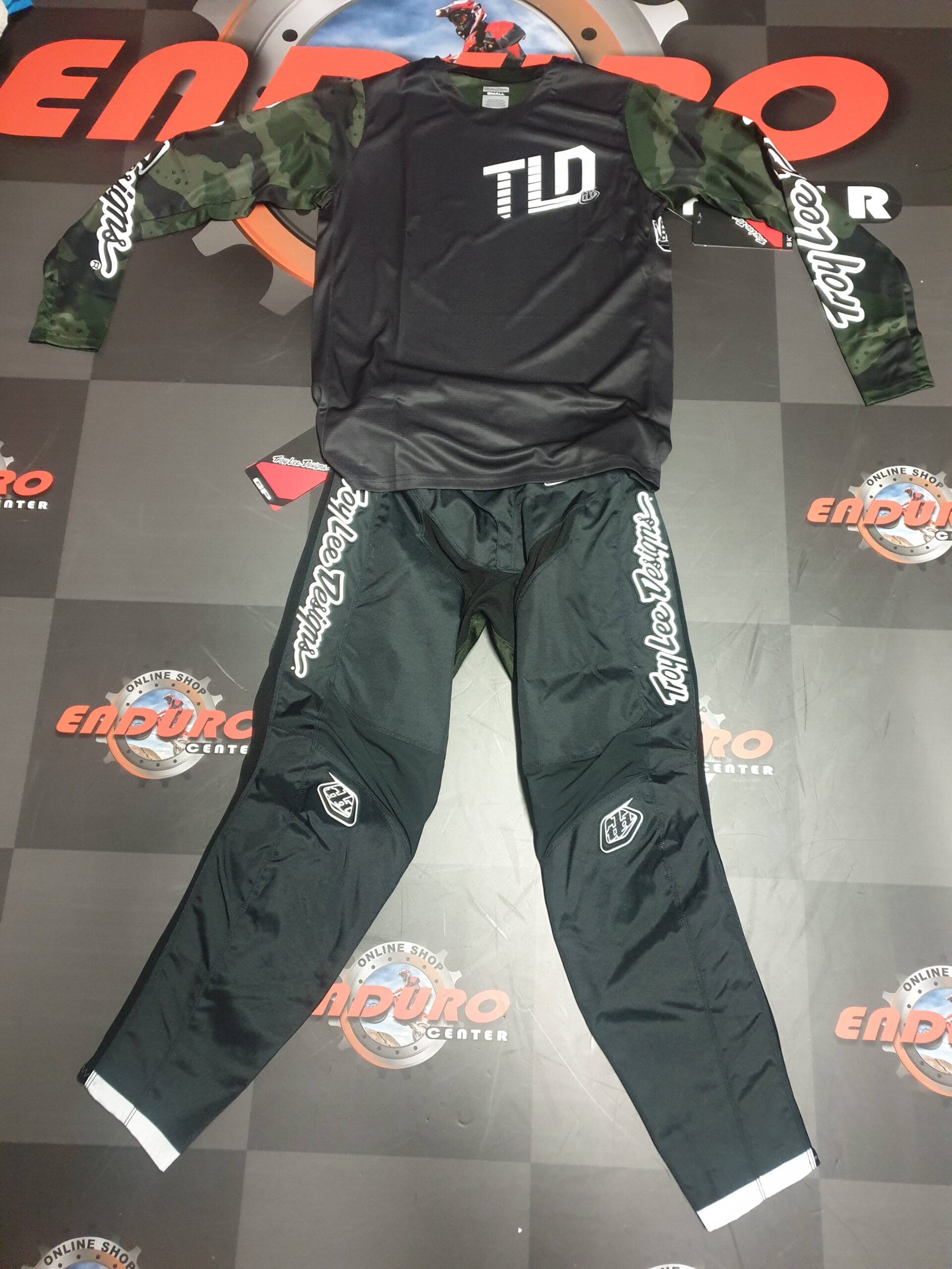FATO TROY LEE DESIGNS GP MONO CAMO BLK/GRNMLT 2 FATO TROY LEE DESIGNS GP MONO CAMO BLK/GRNMLT - Image 2