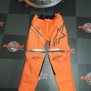 CALÇA ALPINESTARS RACER BRAAP ORG/GRY