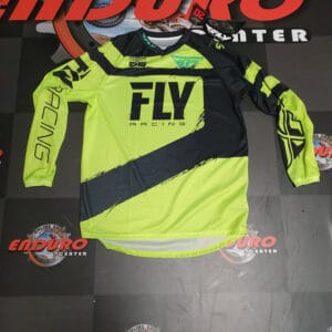CAMISOLA FLY RACING F-16 YLWFLU/DKGRY
