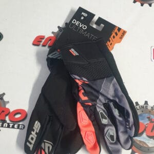 LUVAS SHOT DEVO ULTIMATE BLK/GRY/ORG