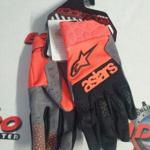 LUVAS ALPINESTARS RACEFEND ORG/BLK