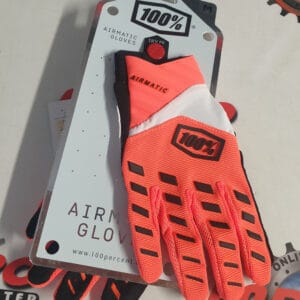 LUVAS 100% AIRMATIC ORGFLU/WHT