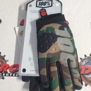 LUVAS 100% BRISKER COLD FRIO BLK/GRN/CAMO