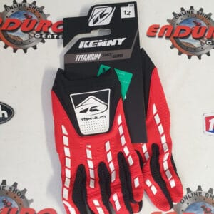 LUVAS KENNY TITANIUM ENDURO RED/BLK