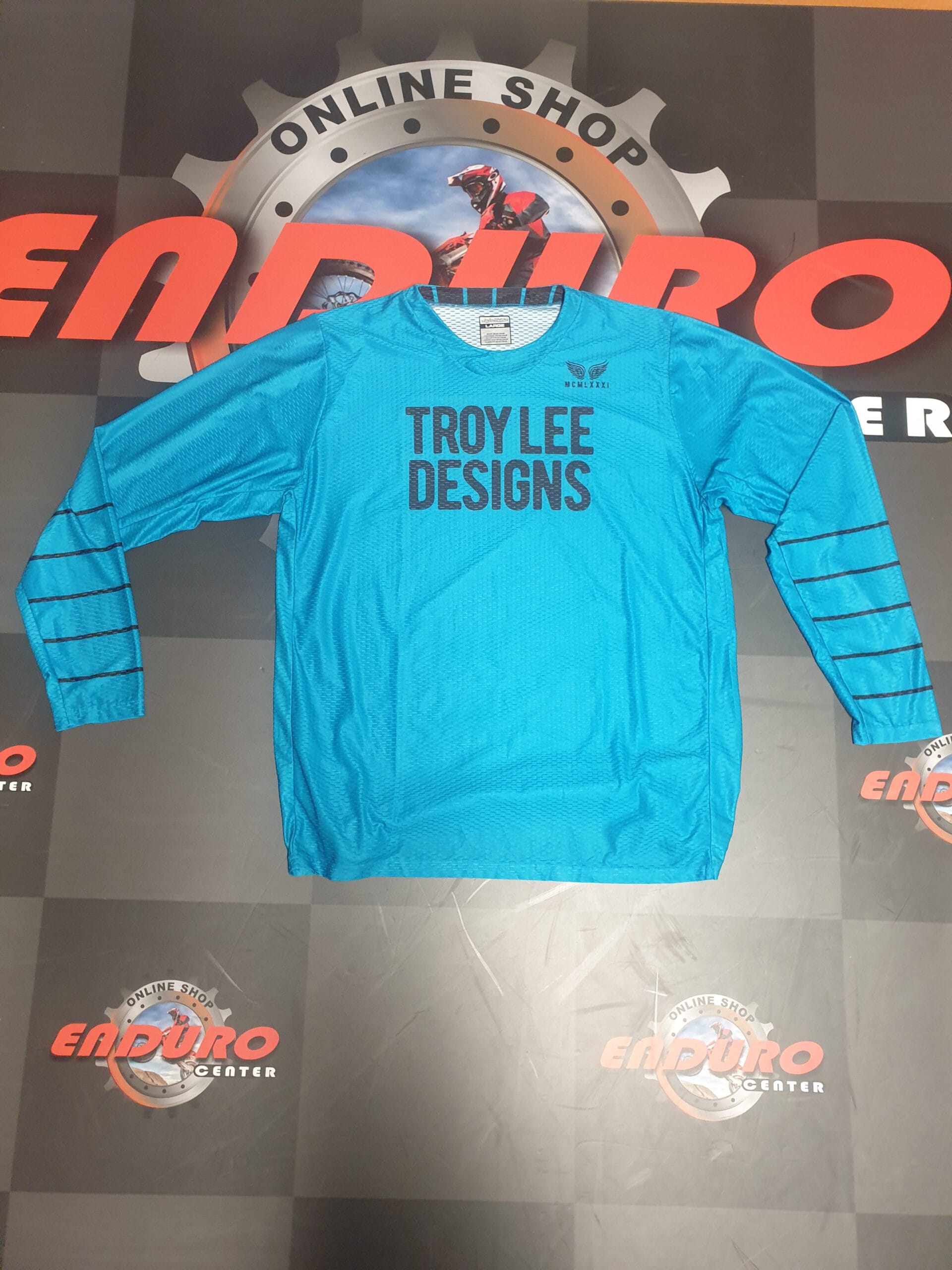 FATO TROY LEE DESIGNS GP AIR MONO PINSTRIPE BLK/BLU 3 FATO TROY LEE DESIGNS GP AIR MONO PINSTRIPE BLK/BLU - Image 3