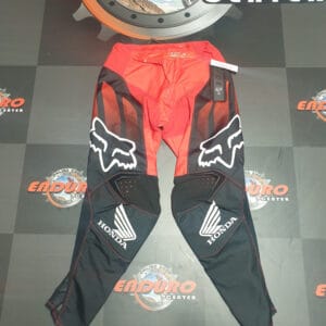 CALÇA FOX 180 HONDA EDT RED/BLK/WHT