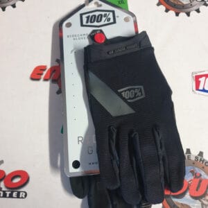 LUVAS 100% RIDECAMP BLK
