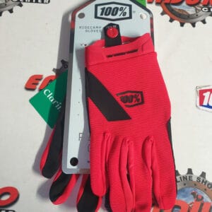 LUVAS 100% RIDECAMP RED/BLK
