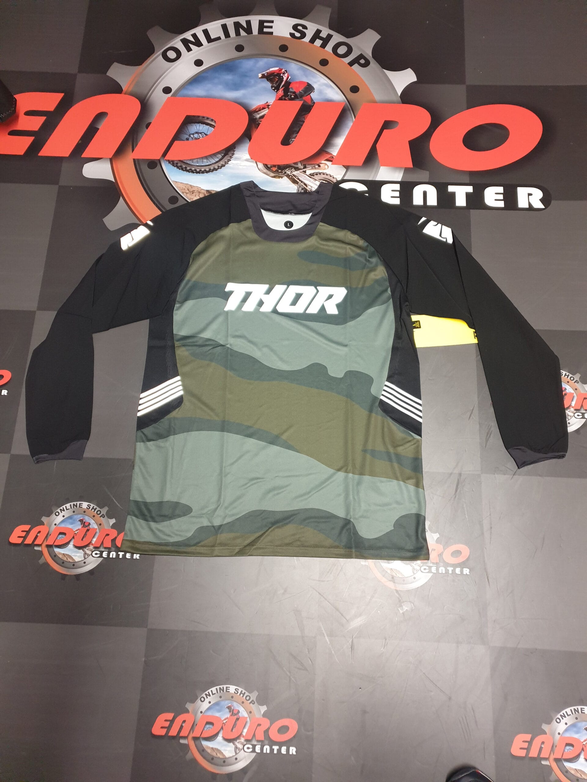 CAMISOLA THOR TERRAIN ENDURO BLK/GRNCAMO 2 CAMISOLA THOR TERRAIN ENDURO BLK/GRNCAMO - Image 2