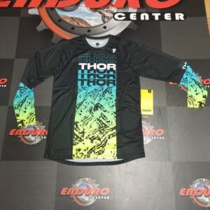 CAMISOLA THOR SECTOR ATLAS BLK/YLWFLU/TEAL