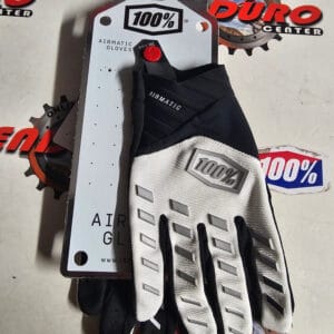 LUVAS 100% AIRMATIC WHT/BLK