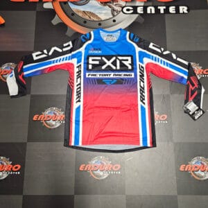 CAMISOLA FXR CLUTCH PRO MX BLU/REDFLU/WHT/BLK
