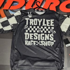 CAMISOLA TROY LEE DESIGNS GP RACESHOP 5000 BLK/WHT