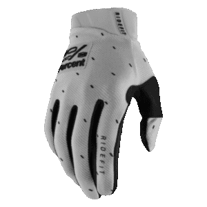 LUVAS 100% RIDEFIT SLSHR SILVER LTGRY/BLK