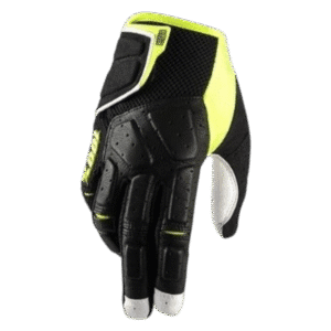 LUVAS 100% SIMI ENDURO BLK/YLWFLU/WHT