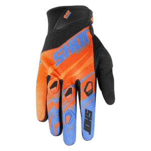 LUVAS SHOT DEVO VENTURY BLK/ORG/BLU