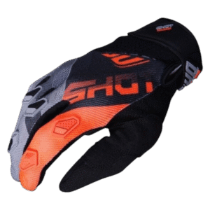 LUVAS SHOT DEVO ULTIMATE BLK/GRY/ORG