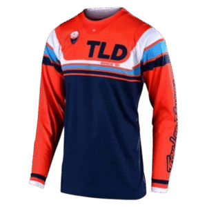 CAMISOLA TROY LEE DESIGNS SE SECA DKBLU/ORGFLU/WHT