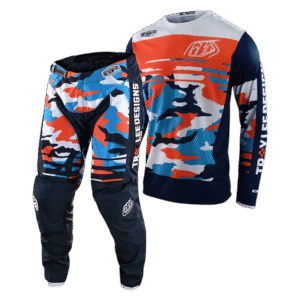 FATO TROY LEE DESIGNS GP FORMULA DKBLU/ORGFLU/WHT