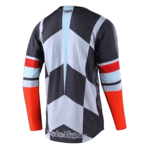 CAMISOLA TROY LEE DESIGNS GP AIR WARPED GRY/ORG/WHT