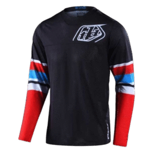 CAMISOLA TROY LEE DESIGNS GP AIR WARPED BLK/RED/BLU