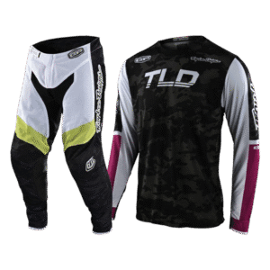 FATO TROY LEE DESIGNS GP AIR VELOCE BLK/WHT/YLWFLU/FSH