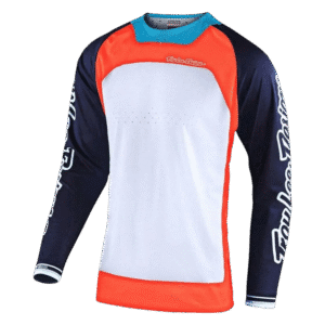 CAMISOLA TROY LEE DESIGNS SE PRO BOLDOR ORGFLU/WHT/DKBLU
