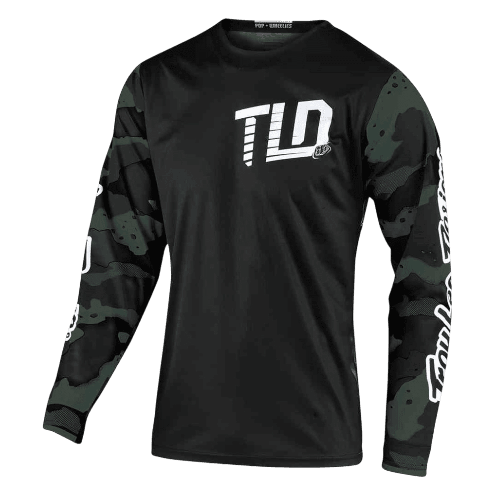 FATO TROY LEE DESIGNS GP MONO CAMO BLK/GRNMLT 4 FATO TROY LEE DESIGNS GP MONO CAMO BLK/GRNMLT - Image 4