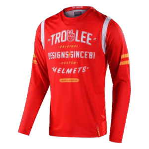 CAMISOLA TROY LEE DESIGNS GP AIR ROLL OUT REDFLU/WHT