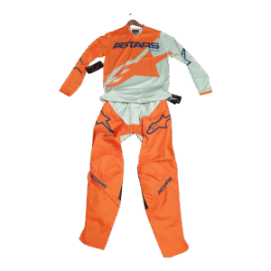 FATO ALPINESTARS RACER BRAAP ORGFLU/LTGRY/BLU