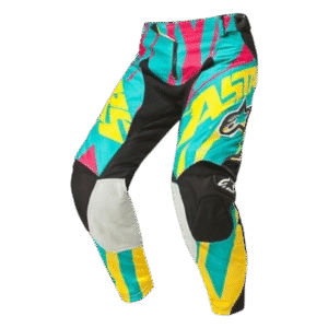 CALÇA ALPINESTARS TECHSTAR TEAL HOSE GRN/YLW/BLK/FSH