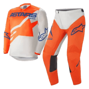 FATO ALPINESTARS RACER BRAAP ORGFLU/LTGRY/BLU