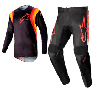 FATO ALPINESTARS FLUID CORSA BLACK BLK/MULTI