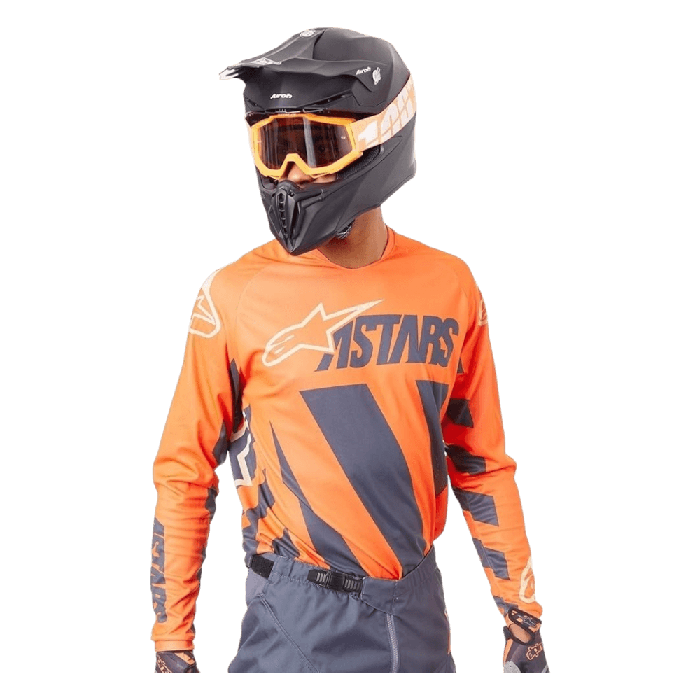 CAMISOLA ALPINESTARS RACER BRAAP ORG/DKGRY 3 CAMISOLA ALPINESTARS RACER BRAAP ORG/DKGRY - Image 3