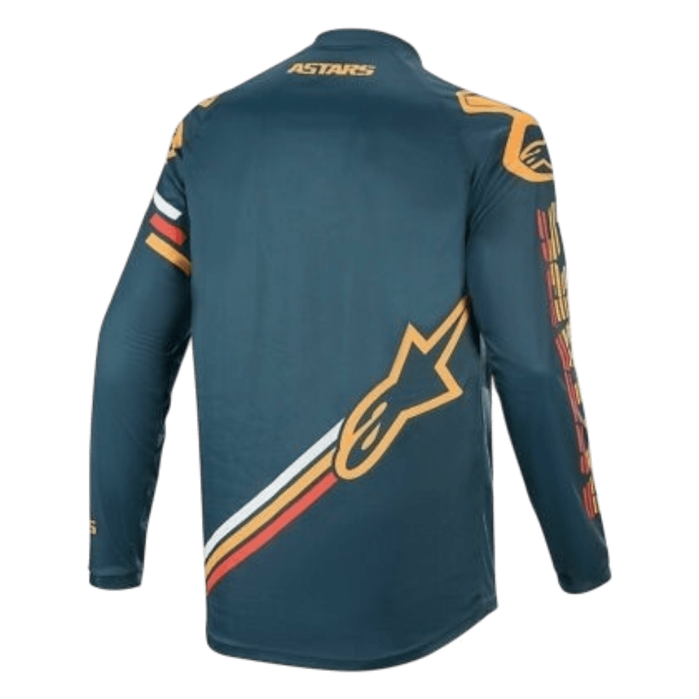 FATO ALPINESTARS RACER BRAAP BLUPTL/ORG 4 FATO ALPINESTARS RACER BRAAP BLUPTL/ORG - Image 4