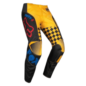 CALÇA FOX 180 CZAR RACE SPECIAL EDT BLK/YLW