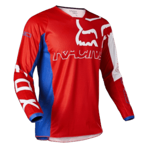 CAMISOLA FOX 180 SKEW RED/BLU/WHT
