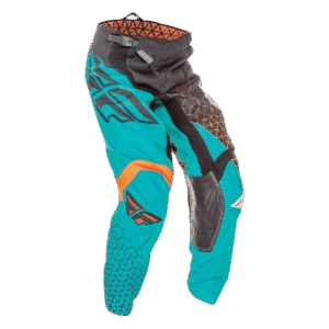 CALÇA FLY RACING KINETIC TRIFECTA GRNWTR/BLK/ORG