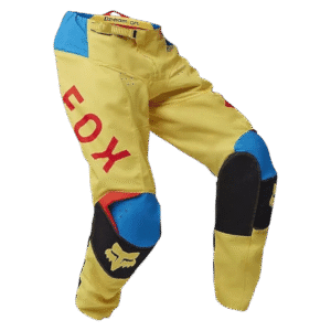 CALÇA FOX 180 SPEC PL LTYLW/BLU/REDFLU
