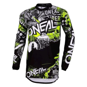 CAMISOLA ONEAL ELEMENT ATTACK BLK/YLWFLU/WHT