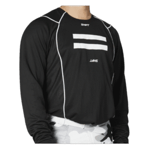 CAMISOLA SHIFT WHITE LABEL GI FRO BLK/WHT