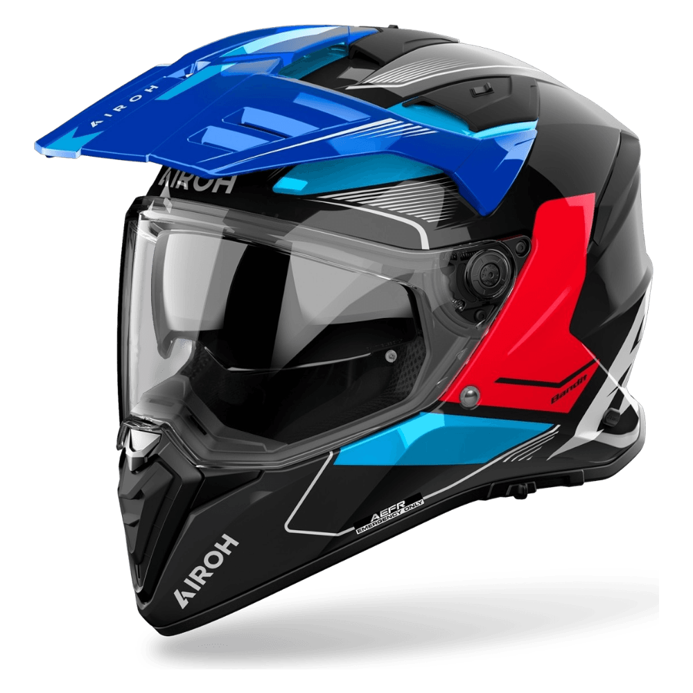 CAPACETE AIROH BANDIT TUNE BLU/RED/BLK 1 CAPACETE AIROH BANDIT TUNE BLU/RED/BLK