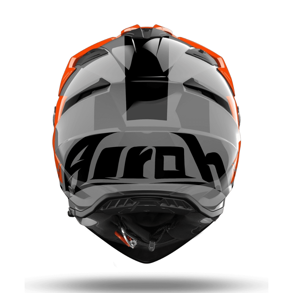 CAPACETE AIROH BANDIT TUNE ORG/GRY/BLK GLOSS 3 CAPACETE AIROH BANDIT TUNE ORG/GRY/BLK GLOSS - Image 3