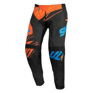 CALÇA SHOT RACE VENTURY BLK/ORG/BLU