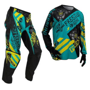 FATO SHOT BY FREEGUN BANDANA BLK/GRNMNT/YLWFLU