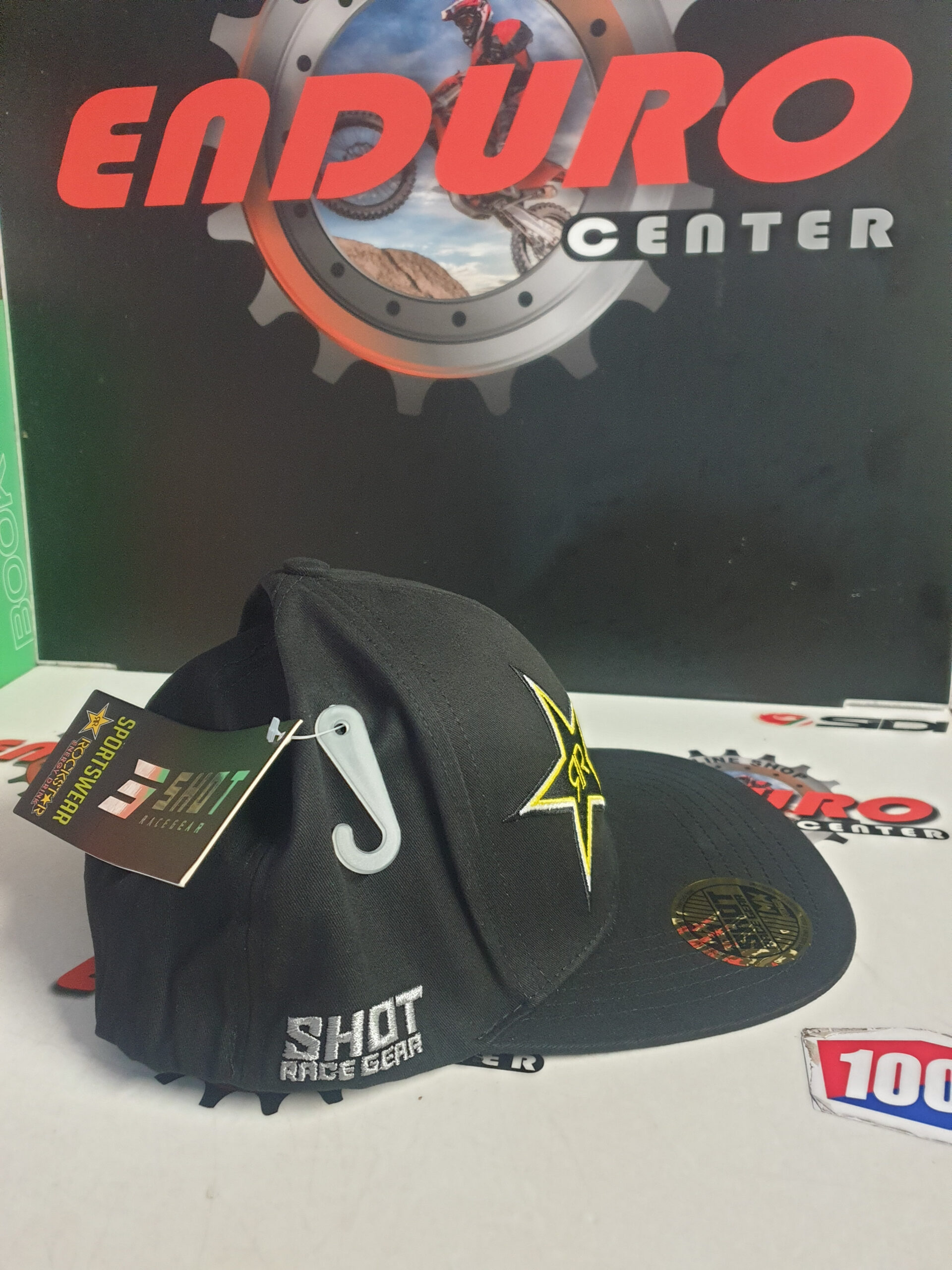 BONÉ SHOT ROCKSTAR SUBLIM 2.0 BLK/YLW 3 BONÉ SHOT ROCKSTAR SUBLIM 2.0 BLK/YLW - Image 3