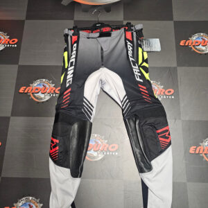 CALÇA FXR CLUTCH PRO MX BLK/GRY/REDFLU/YLWFLU