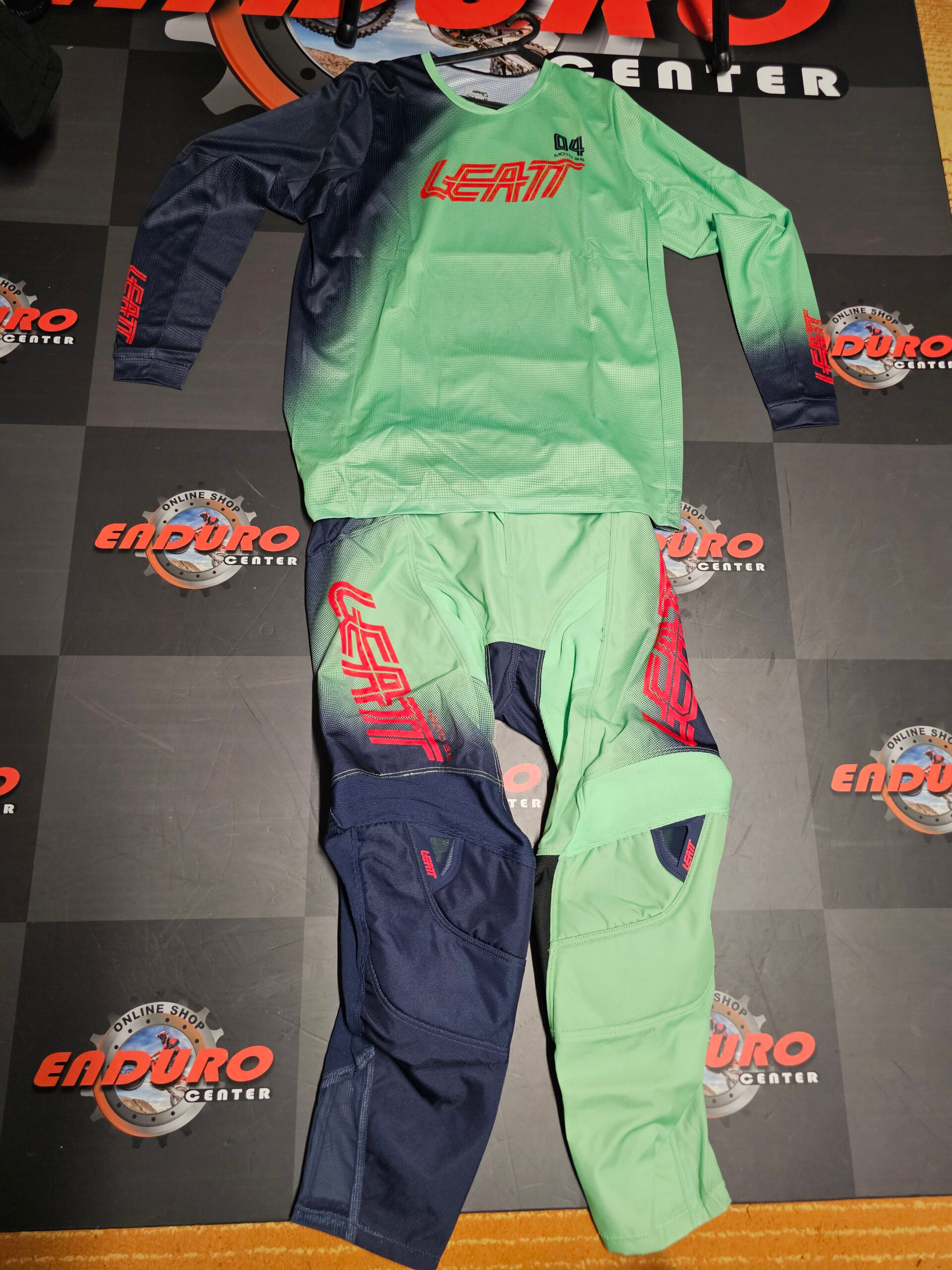 FATO LEATT MX GPX 3.5 MATCHA GRNWTR/DKBLU 2 FATO LEATT MX GPX 3.5 MATCHA GRNWTR/DKBLU - Image 2